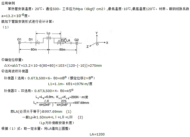 <strong>平面铰链波纹补偿器</strong>应用举例